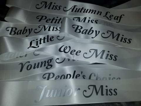 Just Married Holographic Sash – GeminiRibbons