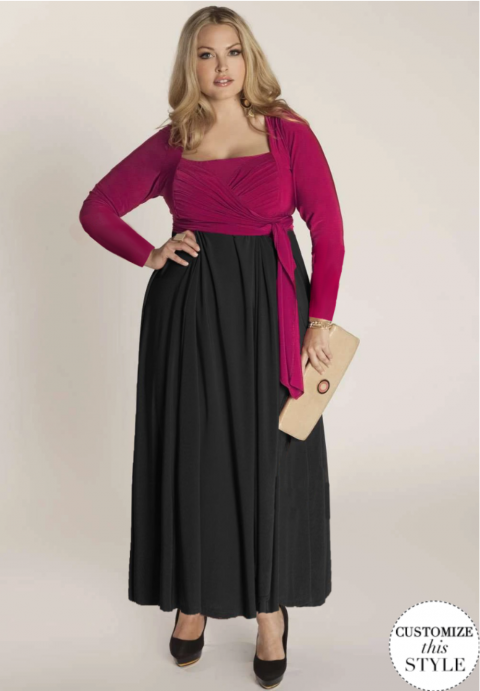 Plus size special occasion dresses in your size and height