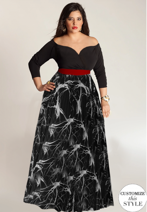 Aisha Plus Size Dress (Made To Order)