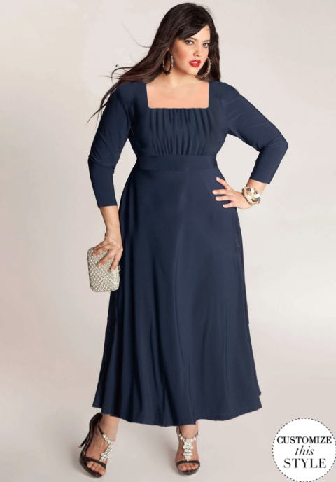 Plus size special occasion dresses in your size and height,