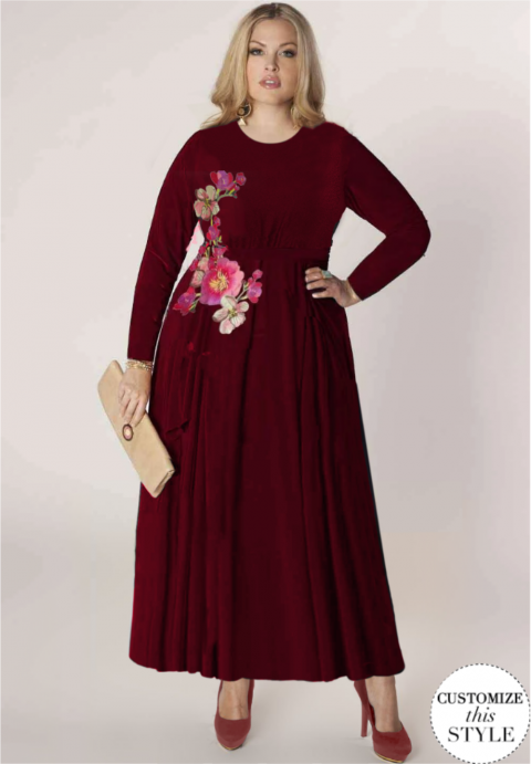 Plus size special occasion dresses in your size and height,