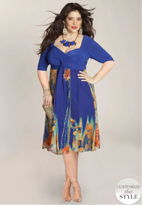 Plus size special occasion dresses in your size and height