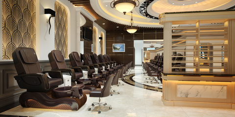 Luxury Nail Salon Interior Designs