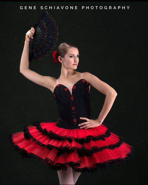 Adult Professional Ballet Platter Tutu Skirt Dance Dress Red Whit Ballet Costume 